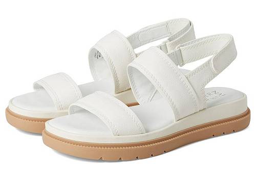 貨物輸送無料 ナチュラライザー Naturalizer レディース 亭主もち用 シューズ 靴 サンダル Attract - White Faux Leather