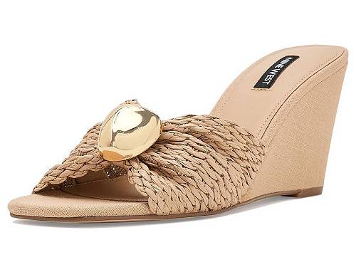 貨物輸送無料 野球クラブ酉の方角 Nine West レディース 亭主もち用 シューズ 靴 踵 Nessla - Light Natural