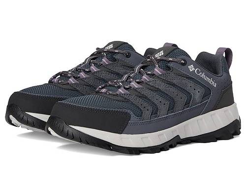 貨物輸送無料 コロンビア Columbia レディース 亭主もち用 シューズ 靴 ブーツ 山歩き トレッキング Strata Trail(TM) Low - Graphite/Vapor