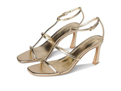 貨物輸送無料 カルバンクライン Calvin Klein レディース 成人女性用 シューズ 靴 踵 Pelara - Gold