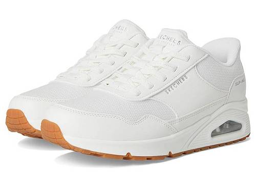 送料無料 スケッチャーズ SKECHERS レディース 女性用 シューズ 靴 スニーカー 運動靴 Uno - Banksia Hands Free Slip-Ins - White