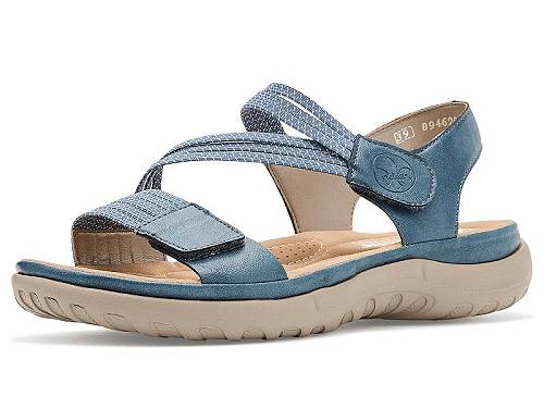 送料無料 リーカー Rieker レディース 女性用 シューズ 靴 スニーカー 運動靴 64870 Franja 70 - Jeans Weiss|グッズ×グッズ