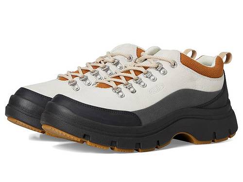 貨物輸送無料 キーン Keen レディース 亭主もち用 シューズ 靴 スニーカー 運動すること靴 Kosa Oxford Durable Platform Style Durable - Silver Birch/Roasted Pecan