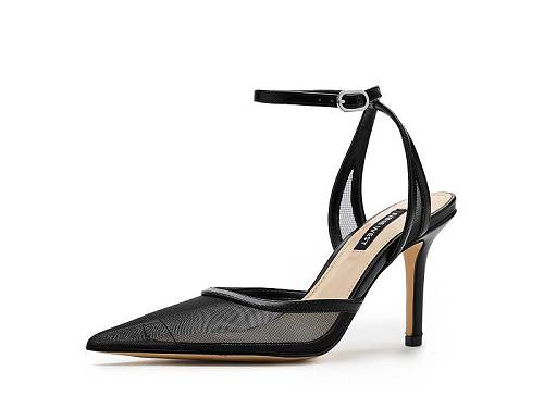 貨物輸送無料 野球クラブ酉の方角 Nine West レディース お上さん用 シューズ 靴 踵 Gullia - Black