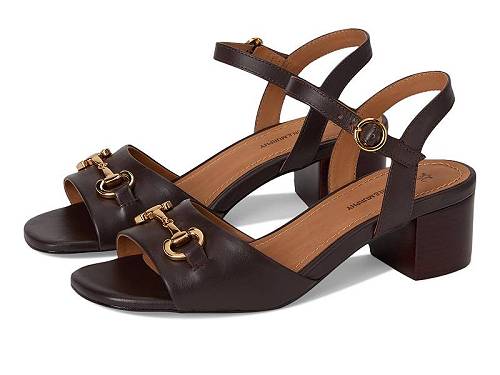 送料無料 ジョーンストンアンドマーフィー Johnston & Murphy レディース 女性用 シューズ 靴 ヒール Edith Bit Sandals - Dark Brown|グッズ×グッズ