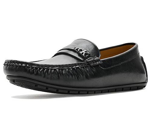 送料無料 カルバンクライン Calvin Klein メンズ 男性用 シューズ 靴 ローファー Fasek - Black｜グッズ&times;グッズ
