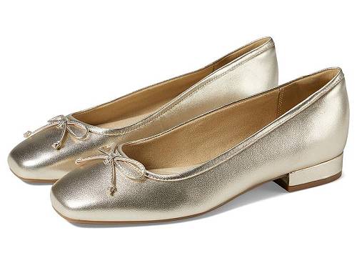 貨物輸送無料 鍵を掛ける界面 Rockport レディース 亭主もち用 シューズ 靴 滑っこい Sadie - Gold Leather