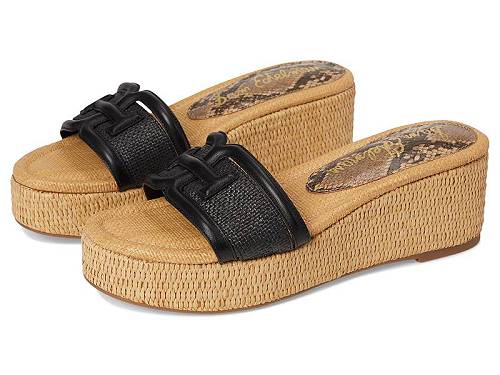 貨物輸送無料 サムエデルマン Sam Edelman レディース お上さん用 シューズ 靴 踵 Pauleena - Black