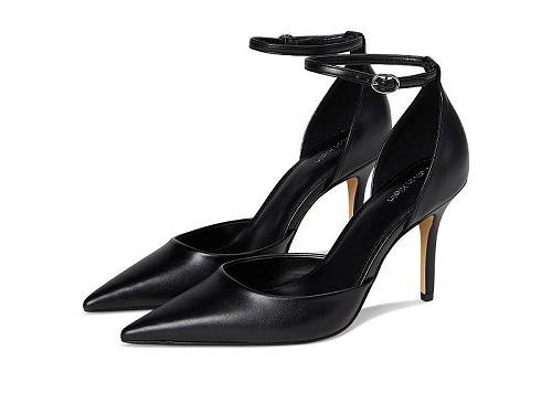貨物輸送無料 カルバンクライン Calvin Klein レディース お上さん用 シューズ 靴 踵 Olettia - Black