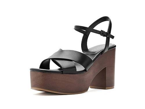 貨物輸送無料 ゲス GUESS レディース 亭主もち用 シューズ 靴 踵 Qeelin - Black