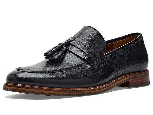 送料無料 スティーブマデン Steve Madden メンズ 男性用 シューズ 靴 ローファー Bransun - Black Leather|グッズ×グッズ