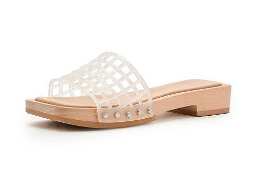 送料無料 ヴィンス Vince レディース 女性用 シューズ 靴 ヒール Barbara Jelly Slide Sandals - Clear|グッズ×グッズ