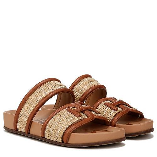 貨物輸送無料 サムエデルマン Sam Edelman レディース お上さん用 シューズ 靴 サンダル Rowan - Dk Natural/Spiced Ru