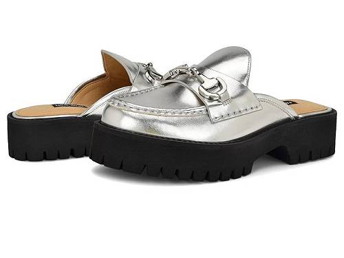 送料無料 ナインウエスト Nine West レディース 女性用 シューズ 靴 フラット Duntal - Silver