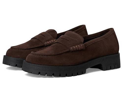 貨物輸送無料 スティーブマデン Steve Madden レディース お上さん用 シューズ 靴 置き目毛皮 猪牙シューズ Langsten - Brown Suede