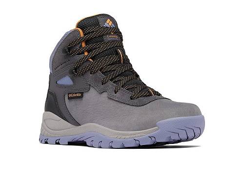送料無料 コロンビア Columbia レディース 女性用 シューズ 靴 ブーツ ハイキング トレッキング Newton Ridge BC Nubuck - Dark Grey/Canyon Sun｜グッズ&times;グッズ