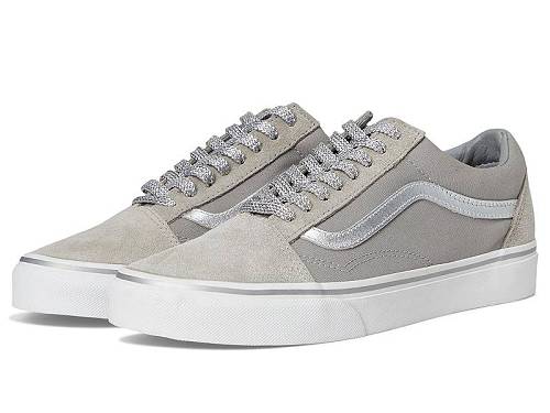 貨物輸送無料 バンズ Vans シューズ 靴 スニーカー 運動すること靴 Old Skool - Metallic Pop Gray