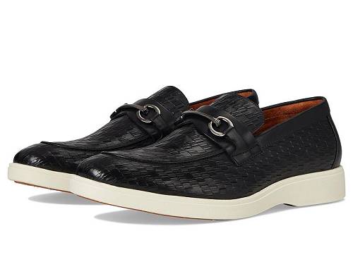 送料無料 ステーシーアダムス Stacy Adams メンズ 男性用 シューズ 靴 ローファー Salyer Moc Toe Slip-On - Black｜グッズ&times;グッズ