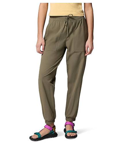 貨物輸送無料 コロンビア Columbia レディース お上さん用 流行り物 ズボン下 ズボン Pinetown Canyon Joggers - Stone Green