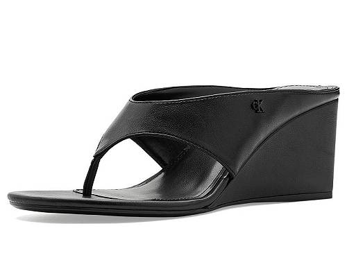 貨物輸送無料 カルバンクライン Calvin Klein レディース 成人女性用 シューズ 靴 踵 Marchela - Black