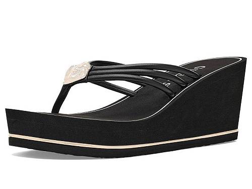 貨物輸送無料 ゲス GUESS レディース 亭主もち用 シューズ 靴 踵 Sabrie - Black