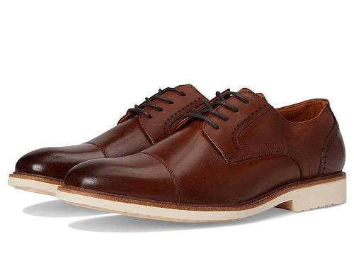送料無料 ステーシーアダムス Stacy Adams メンズ 男性用 シューズ 靴 オックスフォード 紳士靴 通勤靴 Wesbridge Cap Toe Lace-Up - Chocolate｜グッズ&times;グッズ