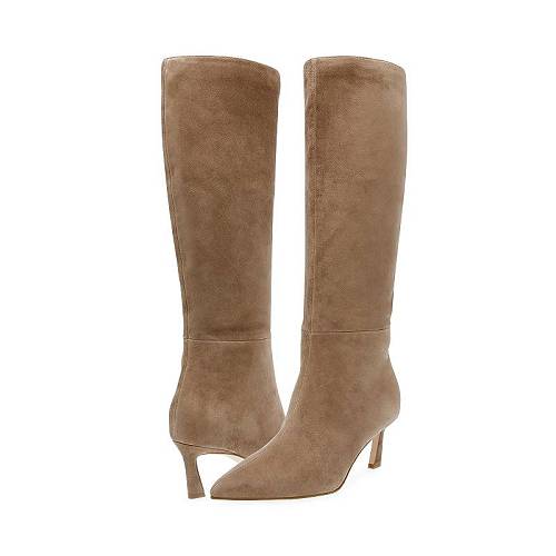 送料無料 スティーブマデン Steve Madden レディース 女性用 シューズ 靴 ブーツ ロングブーツ Lavan - Oatmeal Suede｜グッズ&times;グッズ