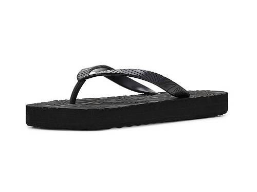 貨物輸送無料 ロキシー Roxy レディース お上さん用 シューズ 靴 サンダル Beach Up - Rubber Black
