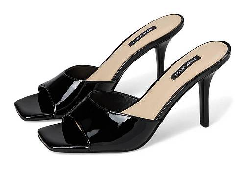 送料無料 ナインウエスト Nine West レディース 女性用 シューズ 靴 ヒール Disko - Black Patent|グッズ×グッズ