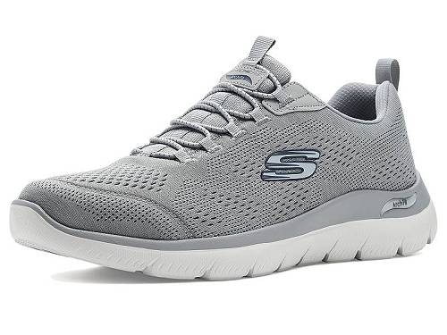 貨物輸送無料 スケッチャーズ SKECHERS メンズ 成人男性用 シューズ 靴 スニーカー 運動すること靴 Arch Fit Summits - Gray/Navy