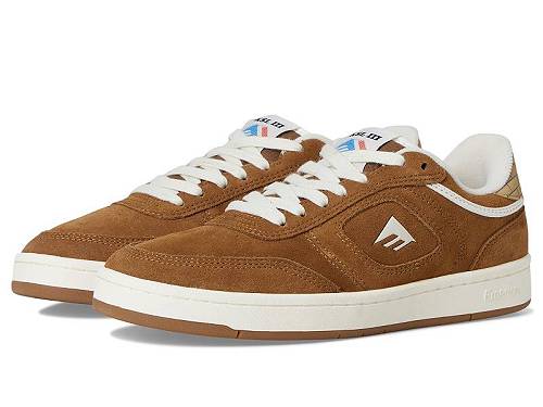 送料無料 エメリカ Emerica メンズ 男性用 シューズ 靴 スニーカー 運動靴 Ksl III - Brown/Tan｜グッズ&times;グッズ
