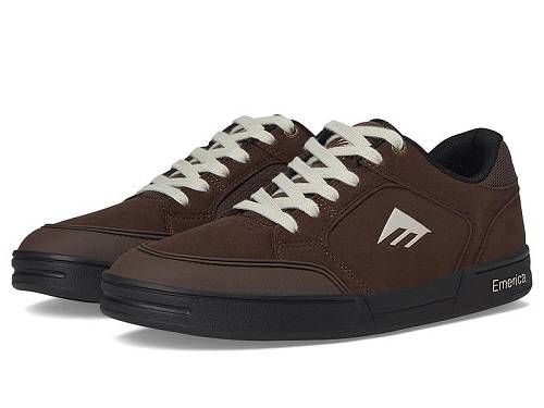 貨物輸送無料 エメリカ Emerica メンズ 成人男性用 シューズ 靴 スニーカー 運動すること靴 Heritic - Brown/Black/Tan