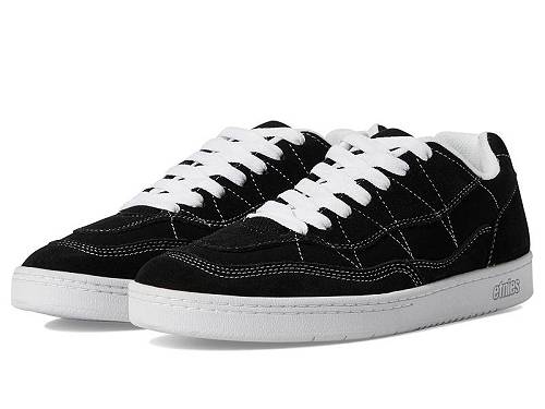 貨物輸送無料 エトニーズ Etnies メンズ 成人男性用 シューズ 靴 スニーカー 運動すること靴 Snake - Black/White