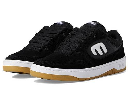 貨物輸送無料 エトニーズ Etnies メンズ 成人男性用 シューズ 靴 スニーカー 運動すること靴 Loot - Black/White