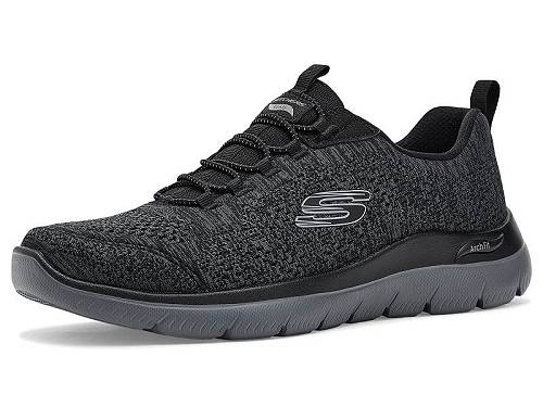 貨物輸送無料 スケッチャーズ SKECHERS メンズ 成人男性用 シューズ 靴 スニーカー 運動すること靴 Arch Fit Summits - Black/Charcoal