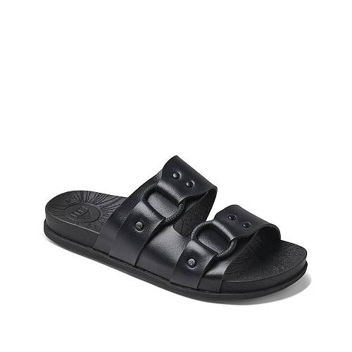 貨物輸送無料 岩礁 Reef レディース お上さん用 シューズ 靴 サンダル Cushion Vera Cruz - Black Night