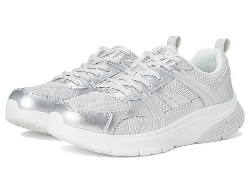 貨物輸送無料 ボブス スケッチャーズ BOBS from SKECHERS レディース 成人女性用 シューズ 靴 スニーカー 運動すること靴 Bobs Vamos - Silver