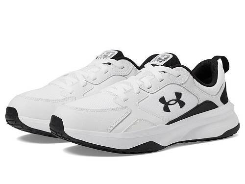 送料無料 アンダーアーマー Under Armour メンズ 男性用 シューズ 靴 スニーカー 運動靴 Charged Edge - White/White/Black|グッズ×グッズ