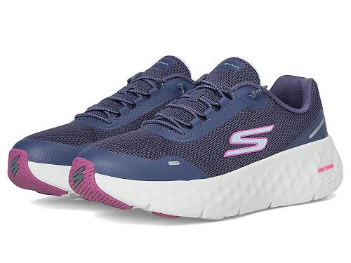 送料無料 スケッチャーズ SKECHERS Performance レディース 女性用 シューズ 靴 スニーカー 運動靴 Go Walk Max Cushioning Flex - Navy/Purple|グッズ×グッズ
