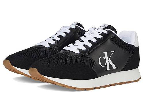 貨物輸送無料 カルバンクライン Calvin Klein レディース 成人女性用 シューズ 靴 スニーカー 運動すること靴 Camina - Black/White