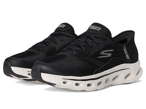 貨物輸送無料 スケッチャーズ SKECHERS Performance レディース 成人女性用 シューズ 靴 スニーカー 運動すること靴 Go Walk Glide Step 2.0 Belah Hands Free Slip-Ins - Black/White
