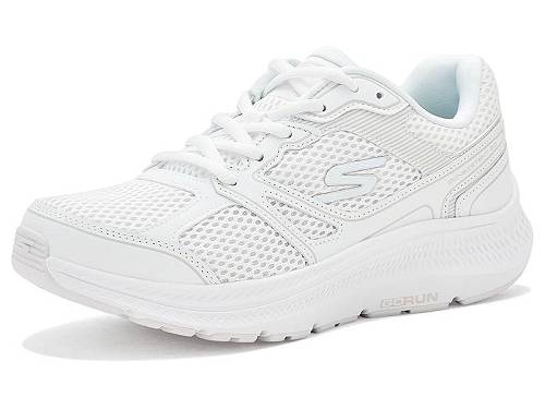 貨物輸送無料 スケッチャーズ SKECHERS レディース 成人女性用 シューズ 靴 スニーカー 運動すること靴 Go Run Consistent Mapleton - White