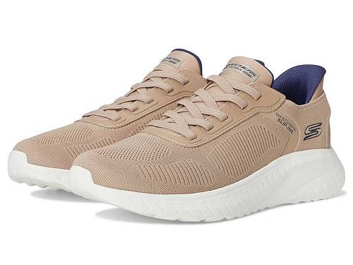 貨物輸送無料 ボブス スケッチャーズ BOBS from SKECHERS メンズ 成人男性用 シューズ 靴 スニーカー 運動すること靴 Hands Free Slip-Ins Squad Chaos - Solid Step - Taupe