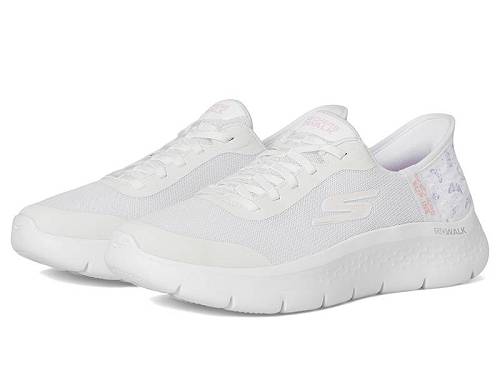 送料無料 スケッチャーズ SKECHERS Performance レディース 女性用 シューズ 靴 スニーカー 運動靴 Go Walk Flex Eva Hands Free Slip-Ins - White/Pink｜グッズ&times;グッズ