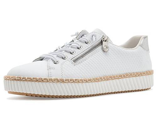 送料無料 リーカー Rieker レディース 女性用 シューズ 靴 スニーカー 運動靴 M2940 Enya 40 - Sportweiss/Argento/Weiss｜グッズ&times;グッズ