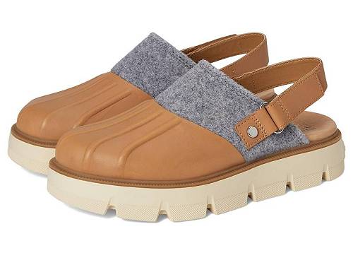 送料無料 ソレル SOREL レディース 女性用 シューズ 靴 クロッグ Rein Cb Clog Slingback - Tawny Buff/Bleached Ceramic｜グッズ&times;グッズ