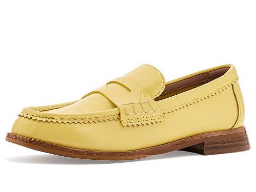 送料無料 ジョーンストンアンドマーフィー Johnston &amp; Murphy レディース 女性用 シューズ 靴 ローファー ボートシューズ Gillian Penny Loafers - Yellow｜グッズ&times;グッズ