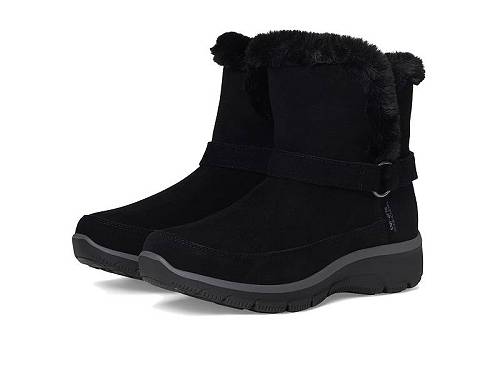 送料無料 スケッチャーズ SKECHERS レディース 女性用 シューズ 靴 ブーツ スノーブーツ Easy Going - Dreamers Luxe Vibe Hands Free Slip-ins - Black|グッズ×グッズ