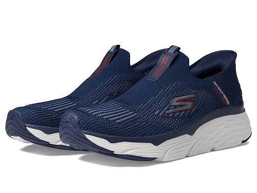 送料無料 スケッチャーズ SKECHERS メンズ 男性用 シューズ 靴 スニーカー 運動靴 Max Cushioning Elite Advantageous Hands Free Slip-Ins - Navy|グッズ×グッズ