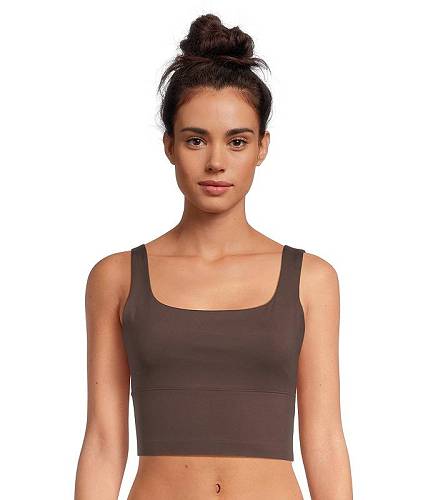 貨物輸送無料 トラビスマシュー TravisMathew レディース お上さん用 流行り物 トップス ティーシャツ Moveknit Bonded Tank - Coffee Grounds トップス-タンクトップ